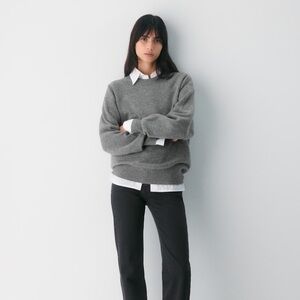 Cashmere Relaxed Crew Sweater